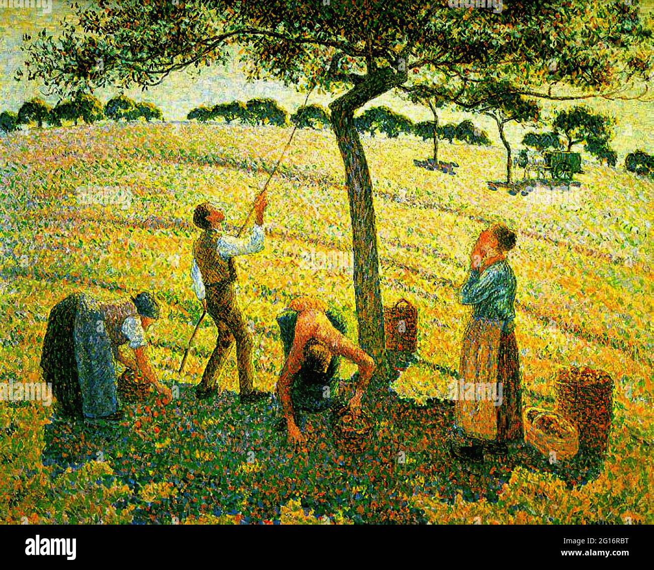 camille-pissarro-apple-picking-eragny-sur-epte-1888-stock-photo-alamy
