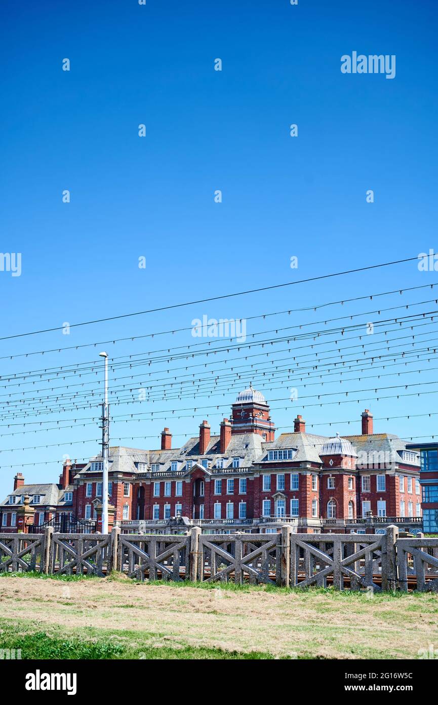 The former Miners Convalecence Home on Blackpool seafront now private