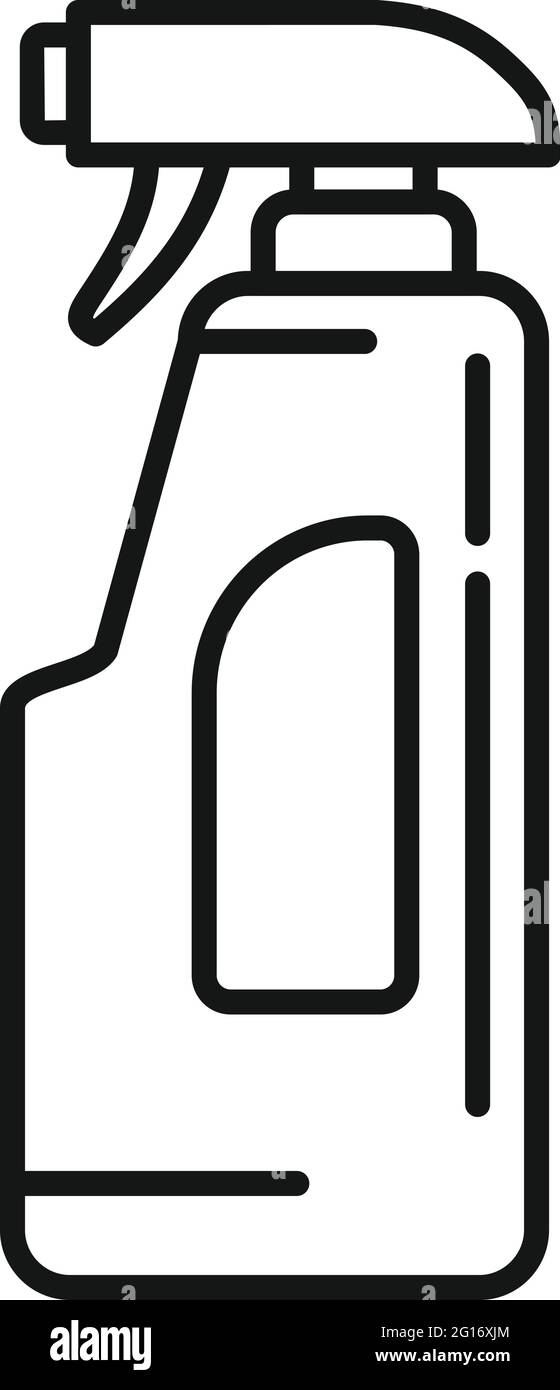 Disinfection spray icon, outline style Stock Vector Image & Art - Alamy