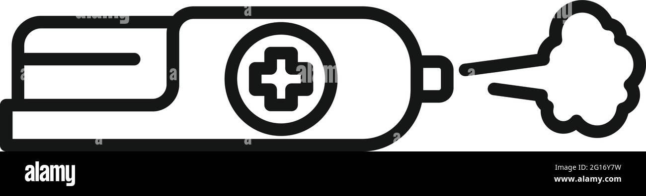 Disinfection spray icon, outline style Stock Vector Image & Art - Alamy