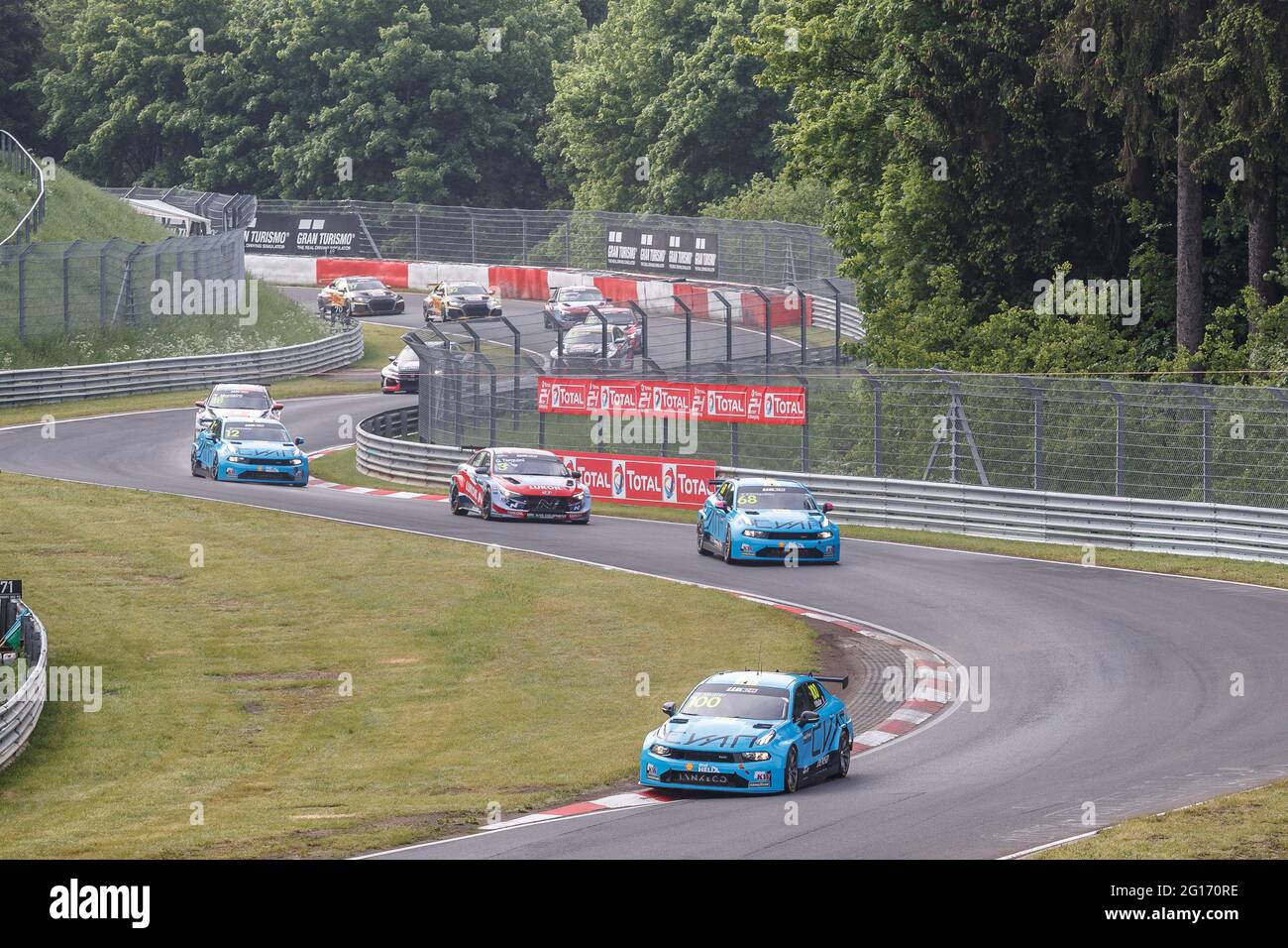 Nordschleife Germany 05th June 2021 Start Of The Race Depart 100 Muller Yvan Fra Cyan 1789