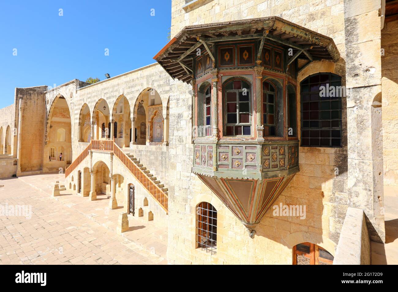 Beit Eddine Castle Stock Photo