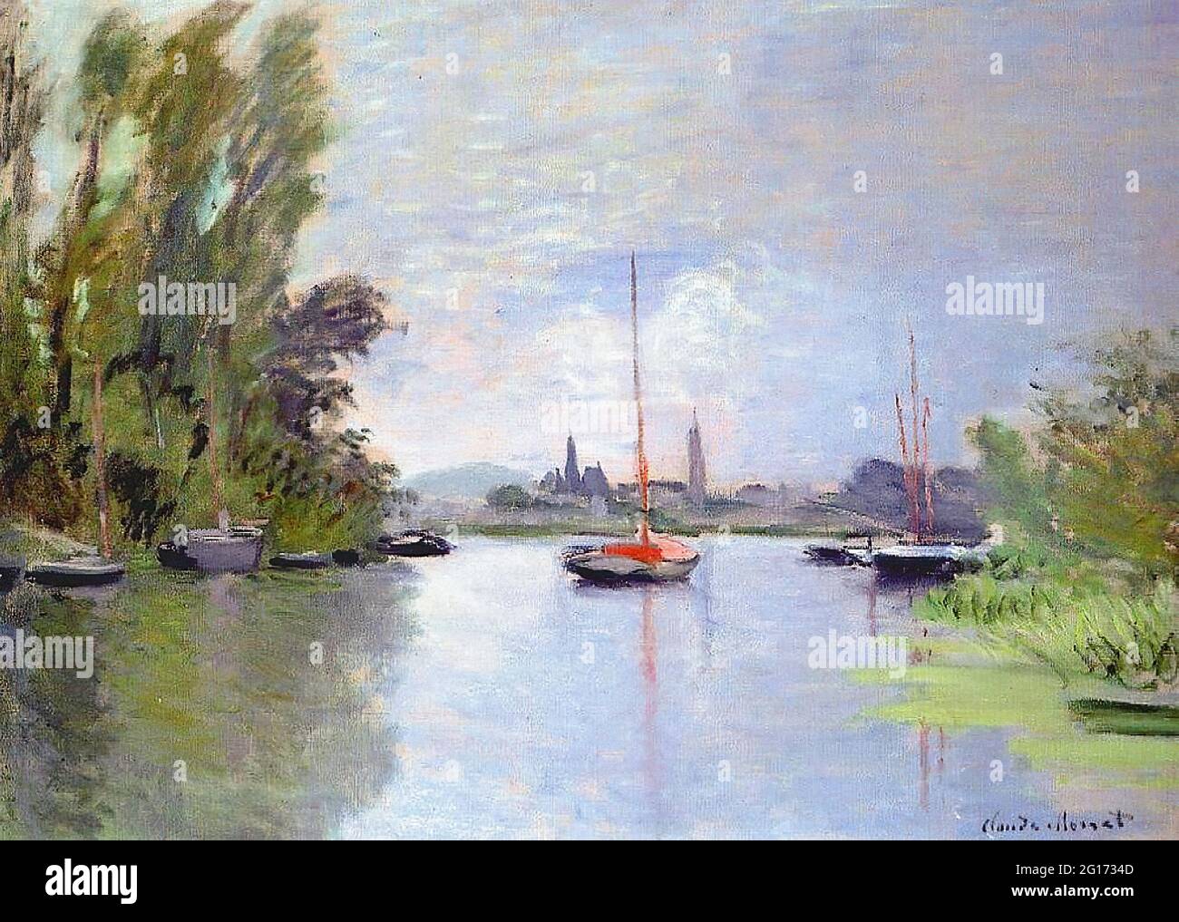 Claude monet argenteuil seen hi-res stock photography and images - Alamy