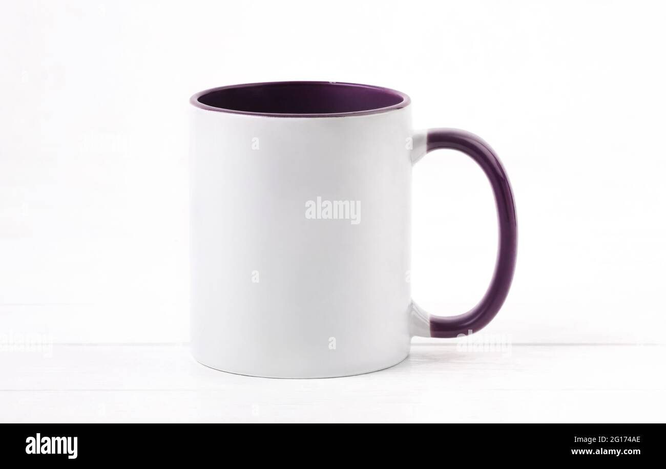 White ceramic cup Stock Photo Alamy
