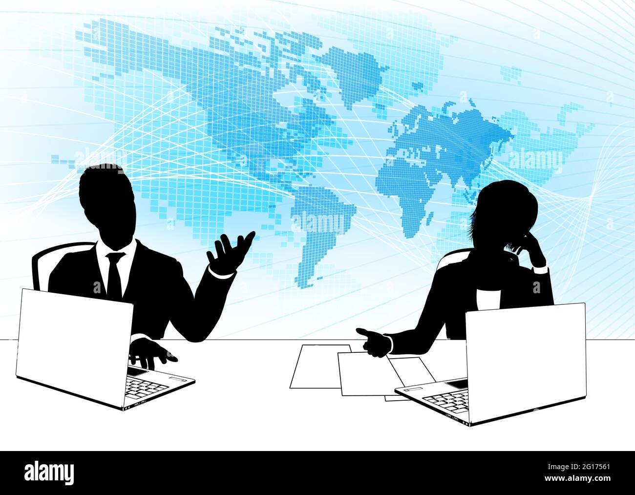 Chat show clipart