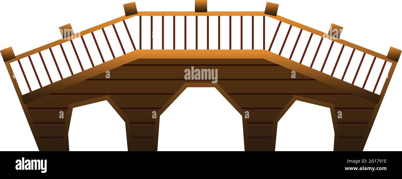 City bridge icon, cartoon style Stock Vector Image & Art - Alamy