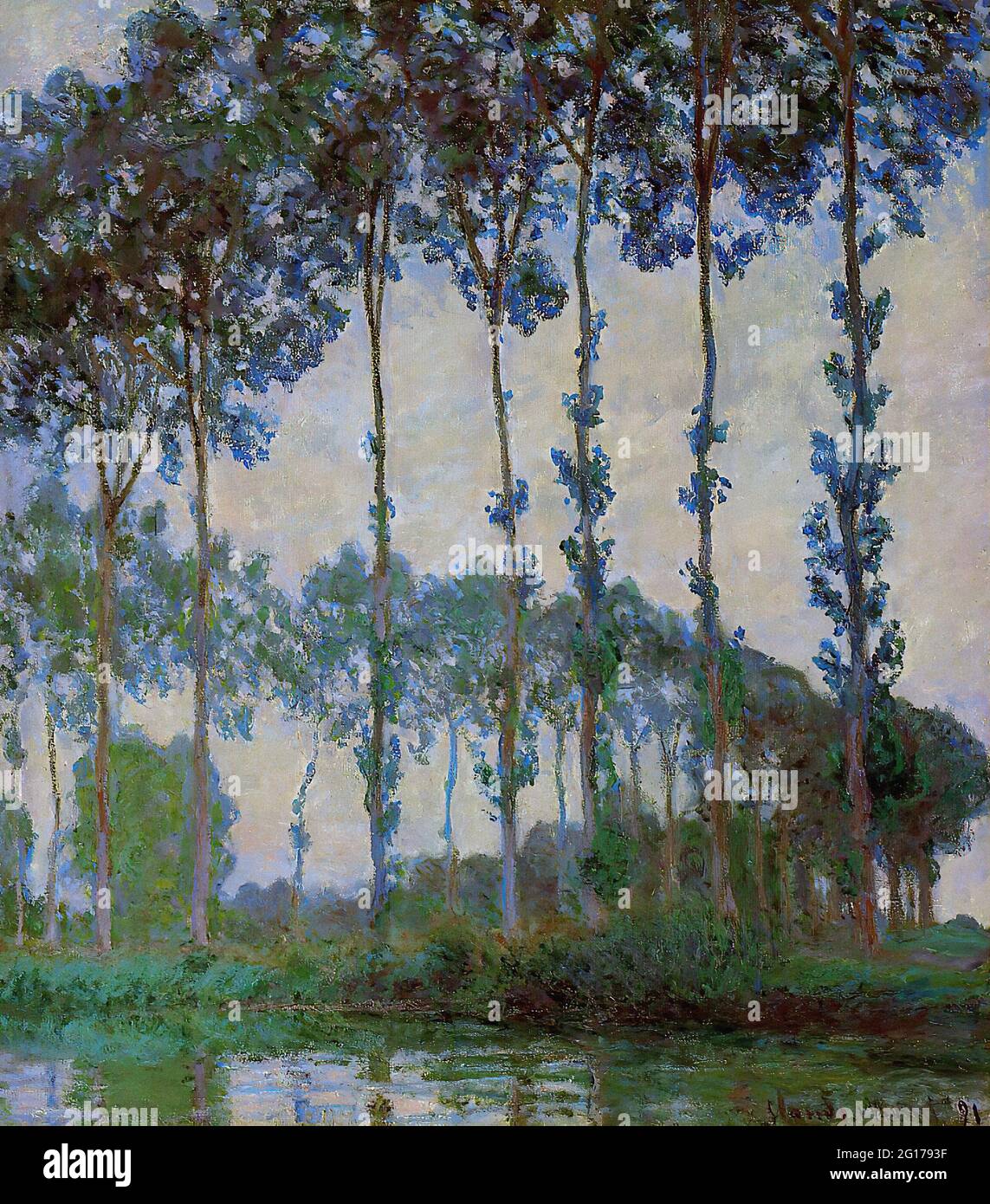 Quadro, stampa su tela. Claude Monet, Il Tamigi sotto Westminster