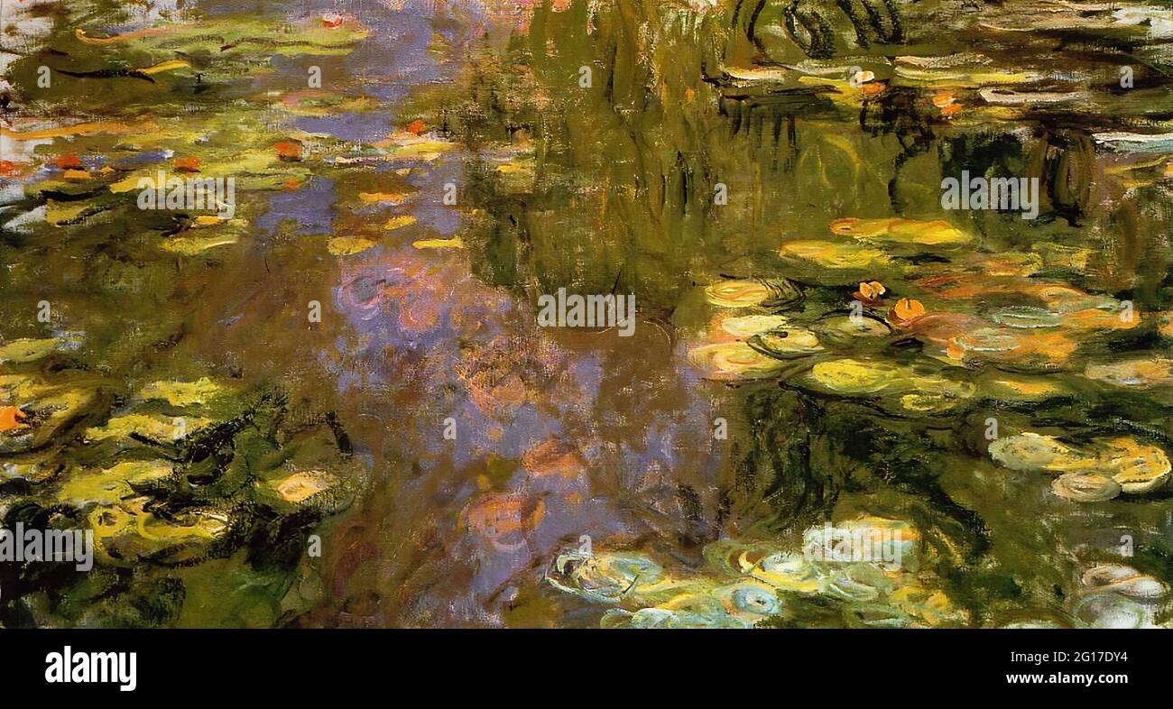 Claude Water Lily Pond 1919 Stock Photo Alamy
