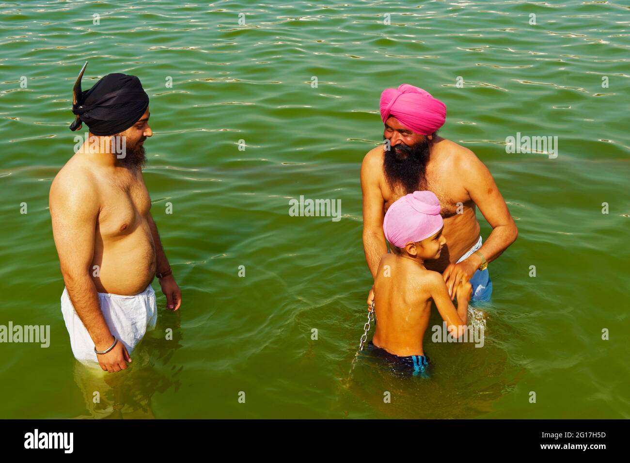 India, Punjab, Anandpur Sahib, Hola Mohalla festival of Sikh comunity Stock Photo