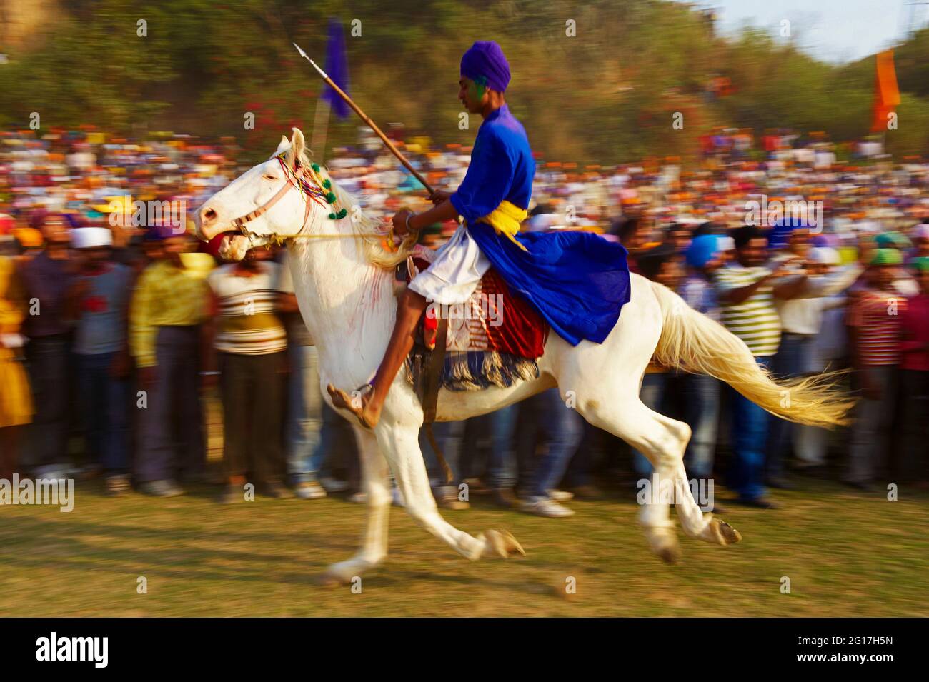 India, Punjab, Anandpur Sahib, Hola Mohalla festival of Sikh comunity