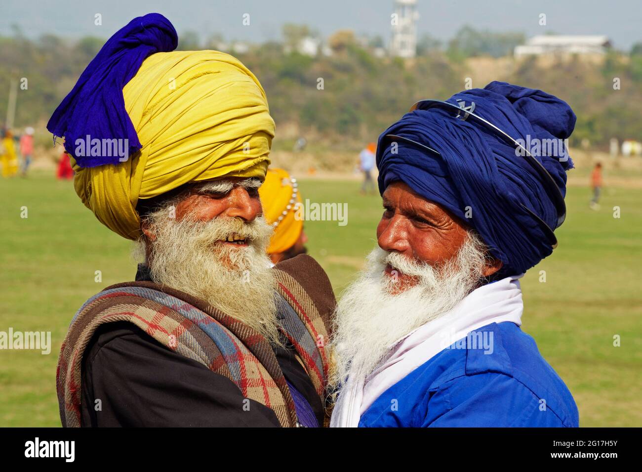 India, Punjab, Anandpur Sahib, Hola Mohalla festival of Sikh comunity Stock Photo