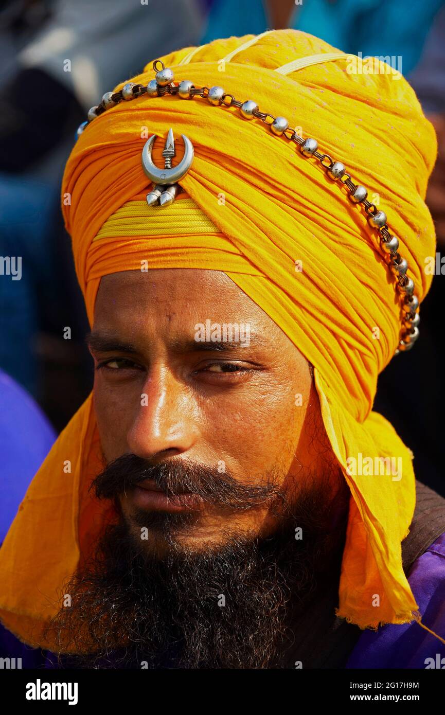 India, Punjab, Anandpur Sahib, Hola Mohalla festival of Sikh comunity
