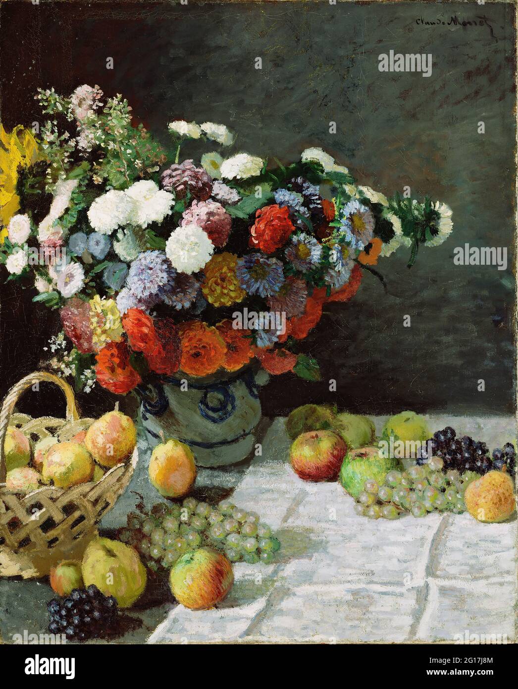 Claude Monet、Pommiers Fleurs、超希少画集より CLAUDE MONET (1840-1926), Pommiers en fleurs | Christie's