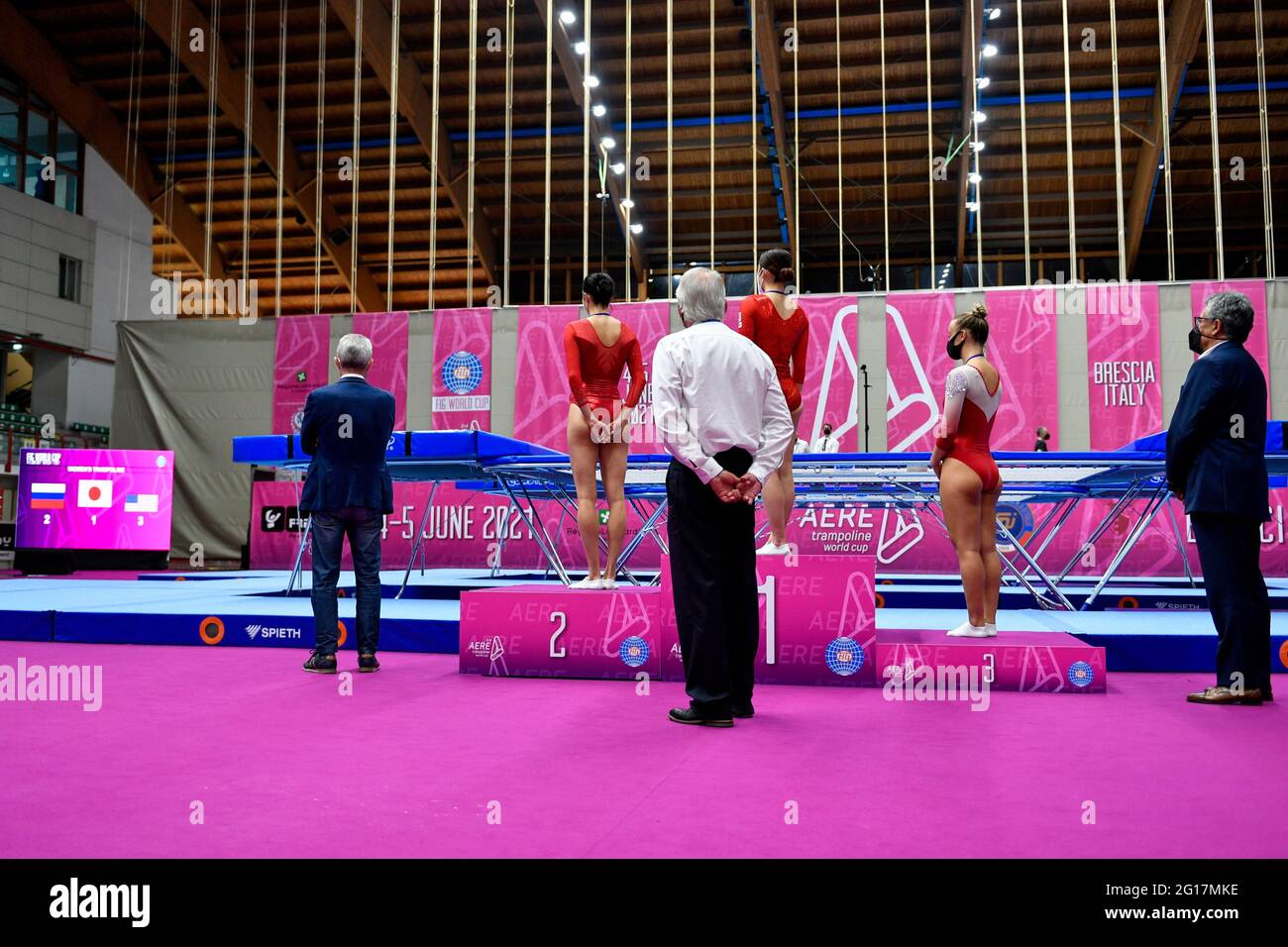 Centro Sportivo San Filippo di Brescia, Brescia, Italy, 05 Jun 2021,  Women's Individual Podium Hikaru MORI