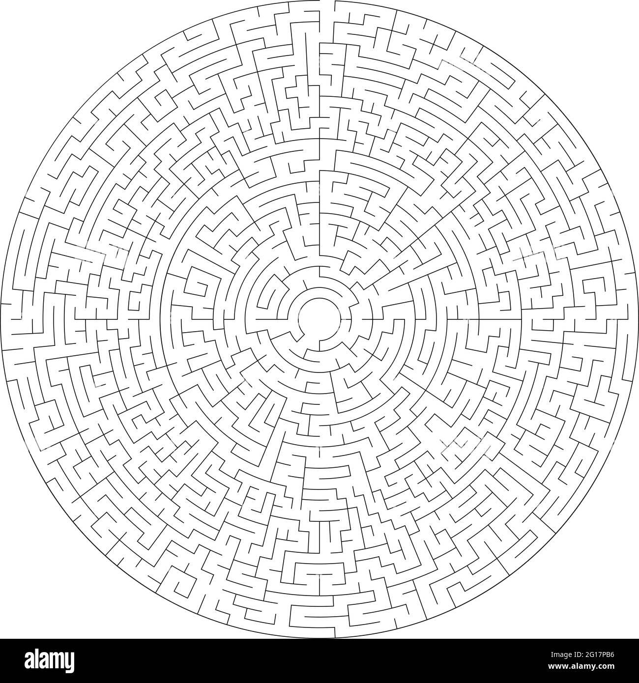 Solvable maze labyrinth vector ilustration – Stock vector illustration ...