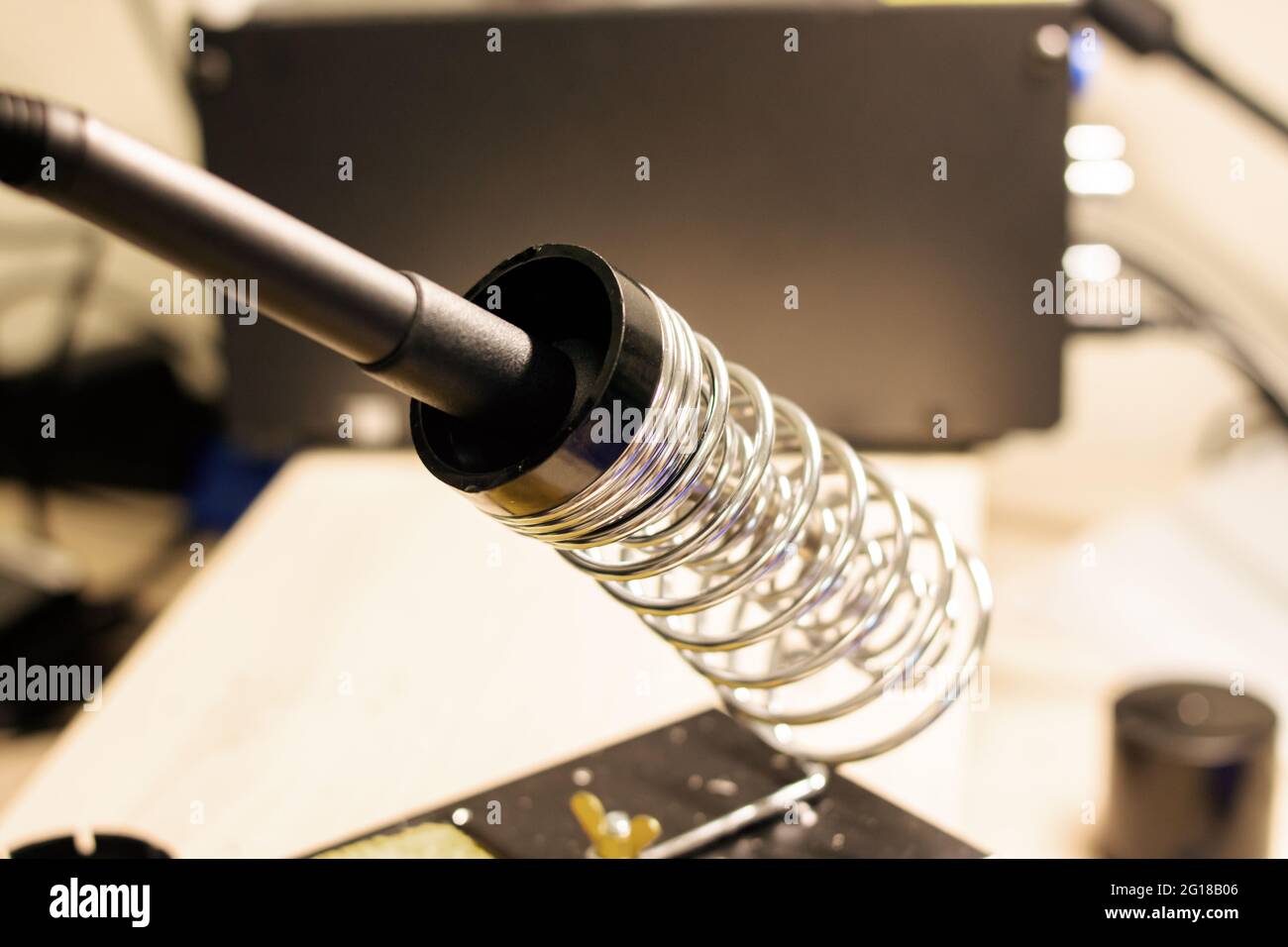 Soldering iron stand hires stock photography and images Alamy