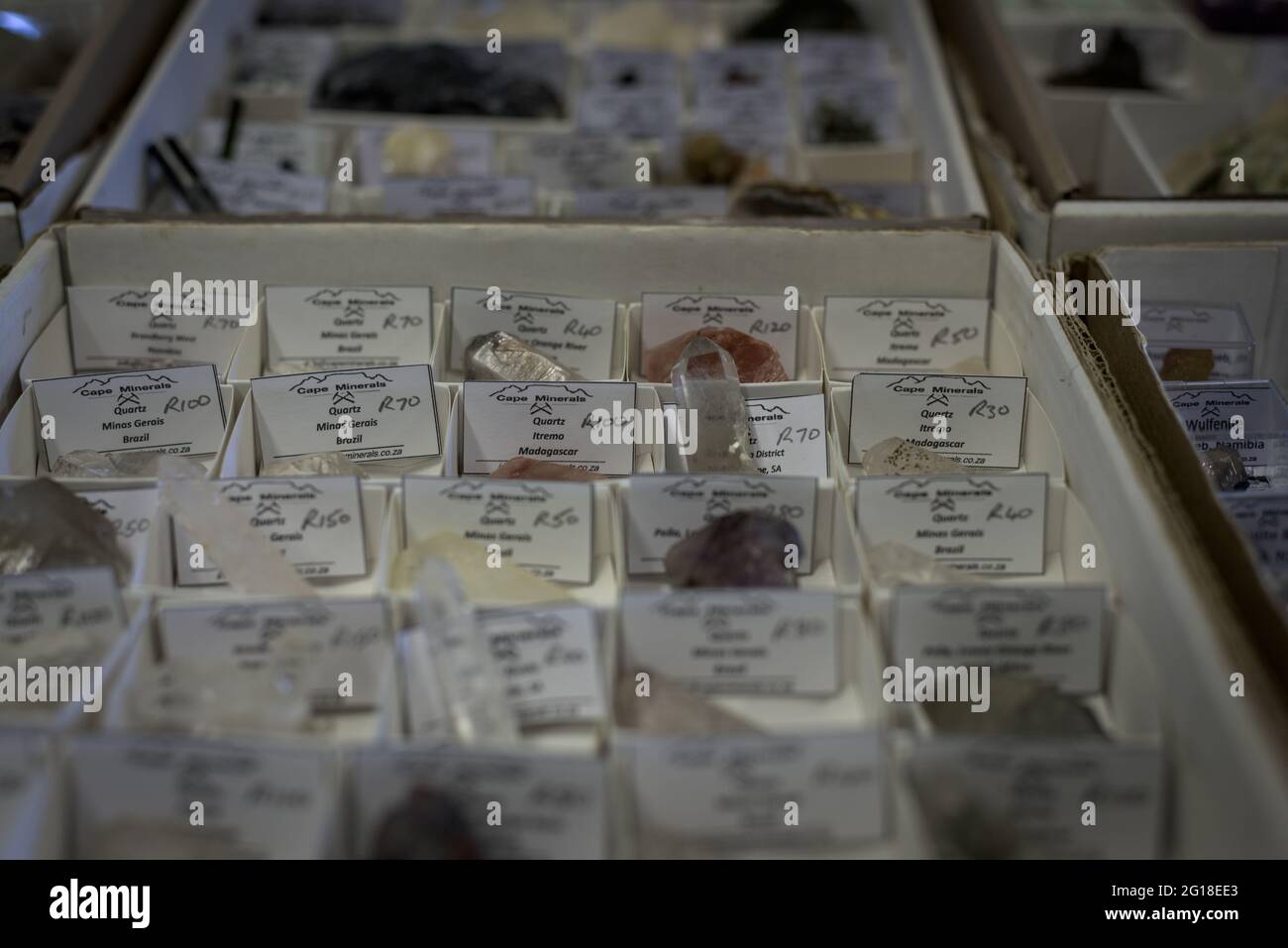 The Cape Town Gem and Mineral Club sell and swap semiprecious stones