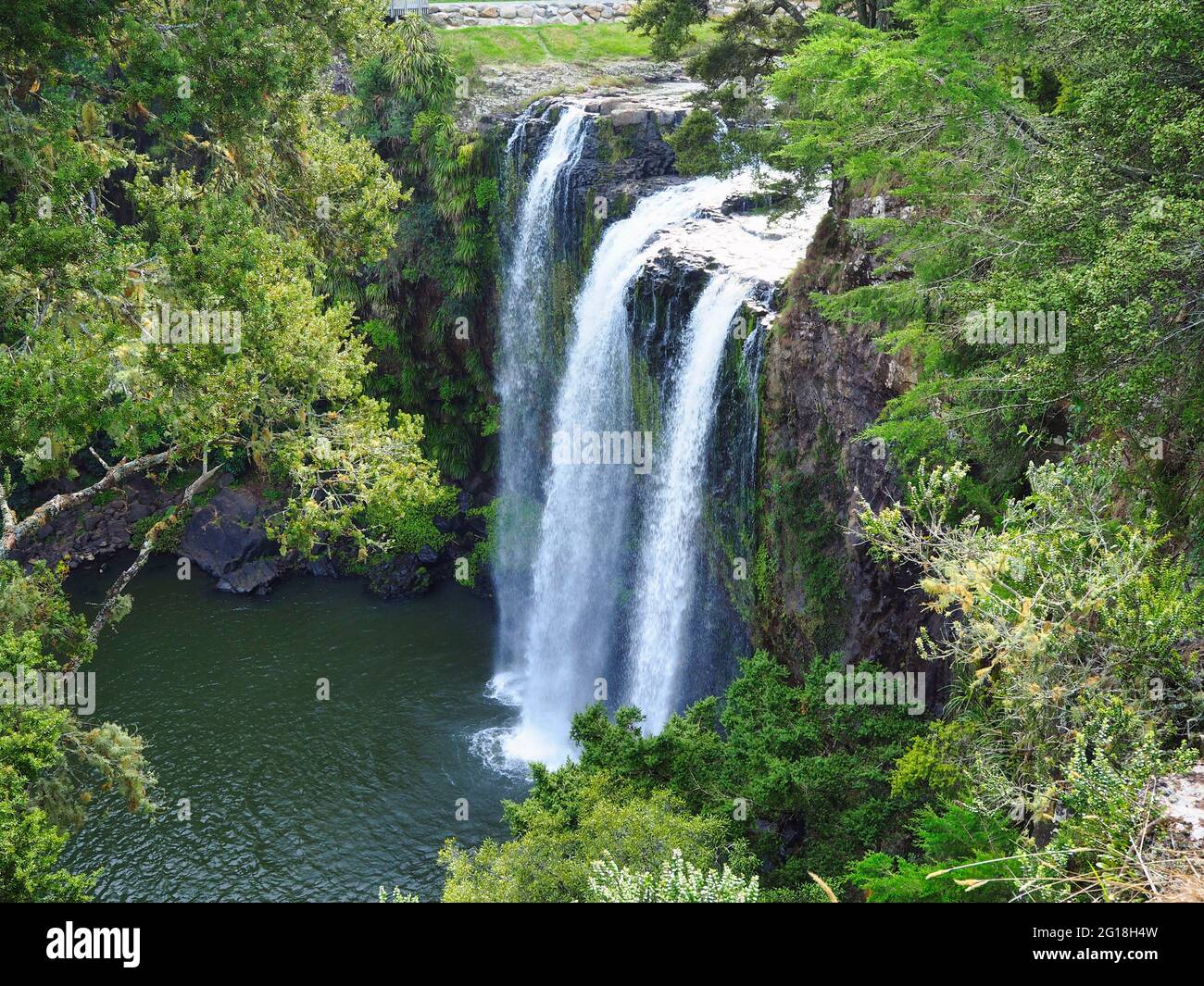 Whangarei falls, Northland, New Zealand Stock Photo Alamy