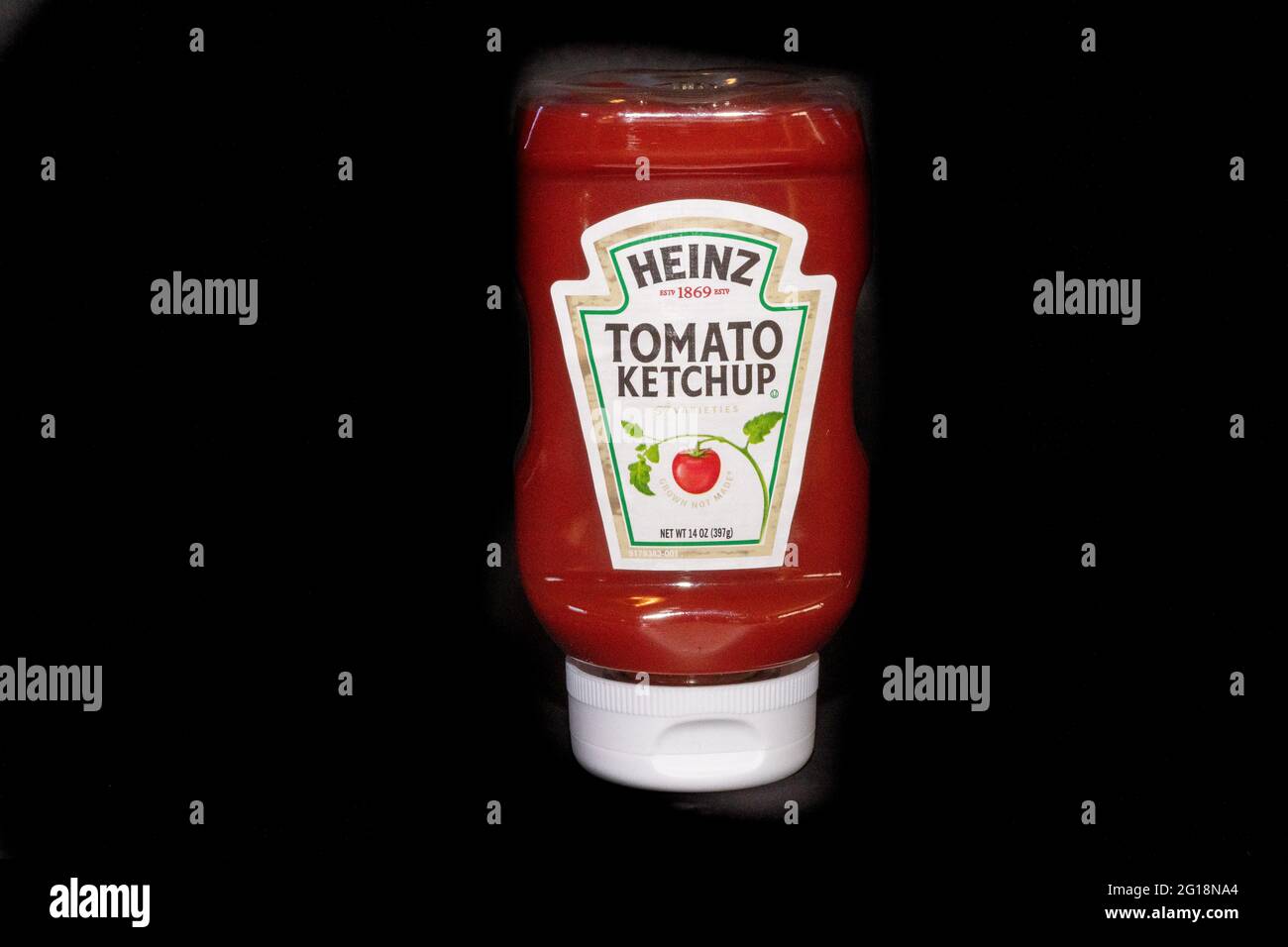 Kissan Ketchup Label