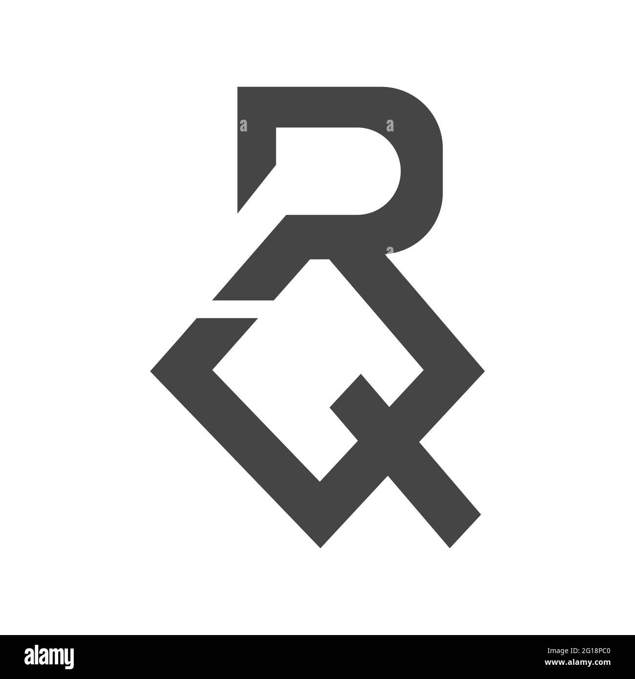 Q And R Design QR, RQ, Q and R Abstract initial monogram letter alphabet logo design ...