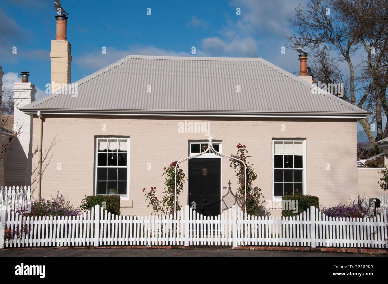 colonial cottage in the historic village of Evandale