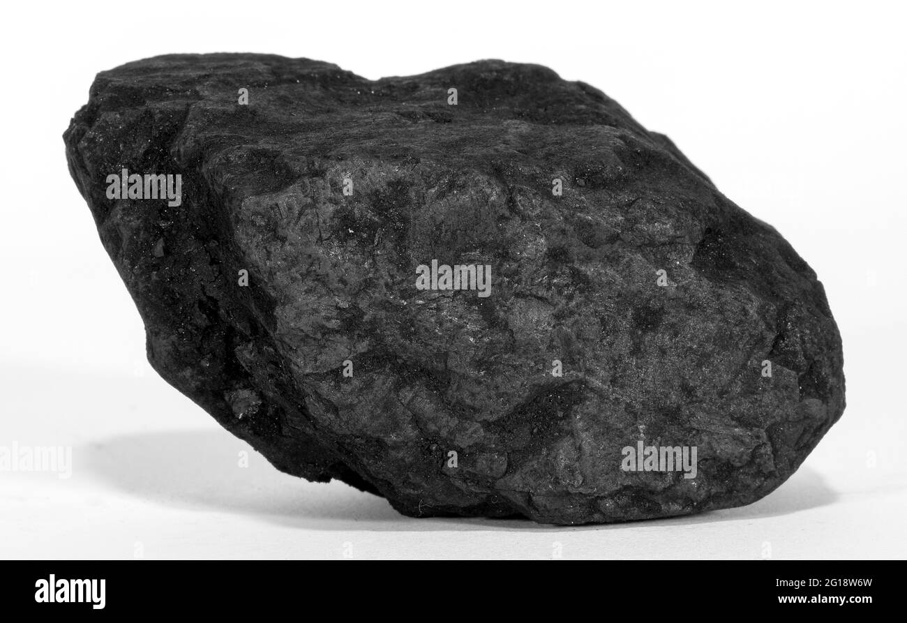 Lump of coal Stock Photo