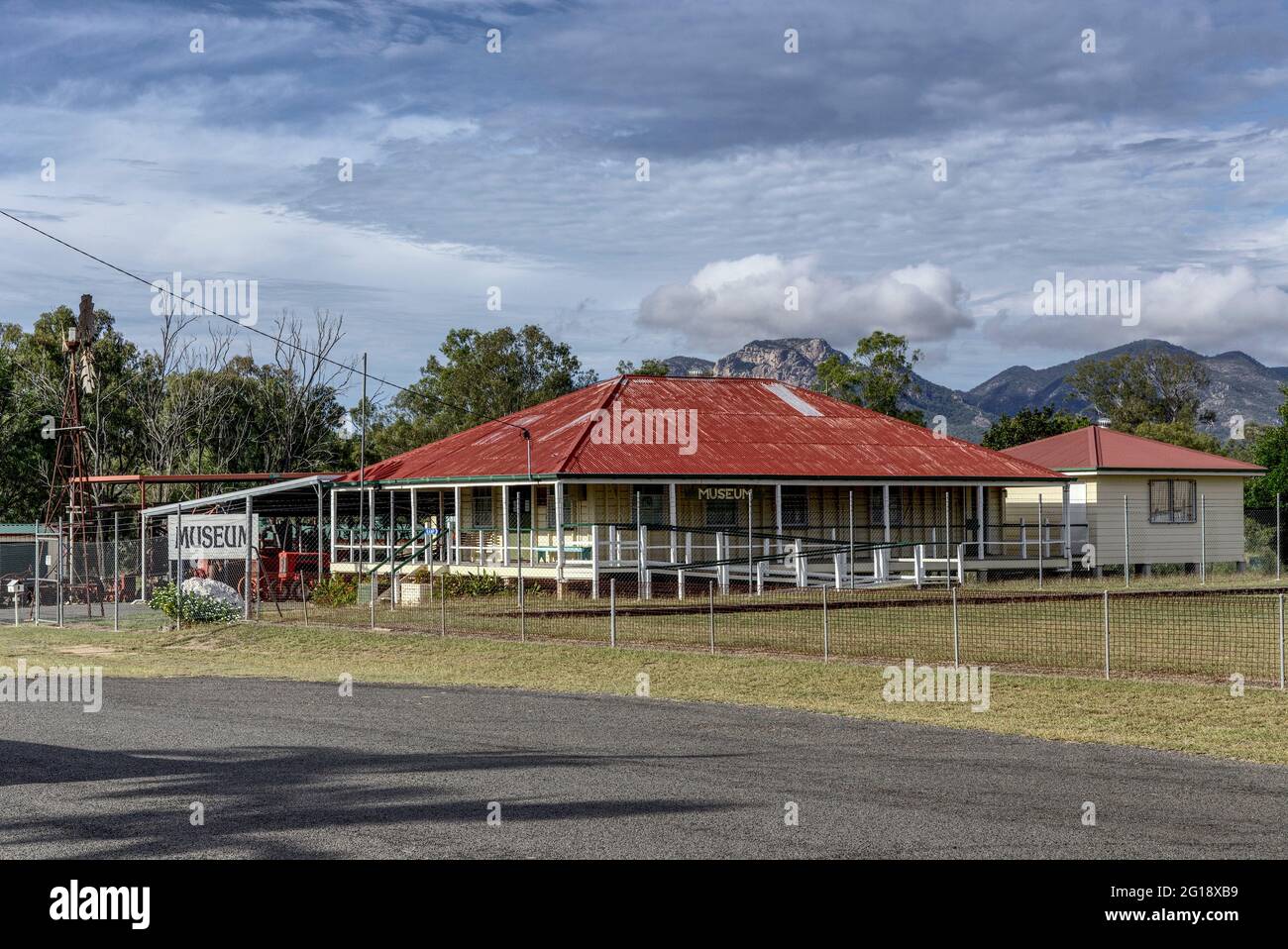 The former Paradise Courthouse now houses the Museum at Biggenden