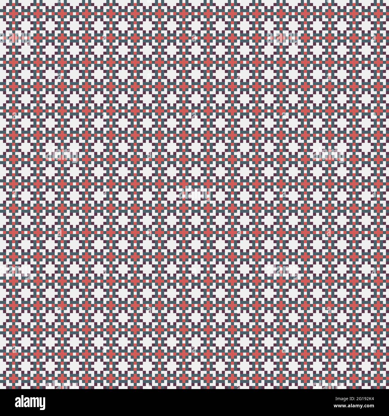 Abstract Cross-Pattern Dotted generative computational art illustration ...