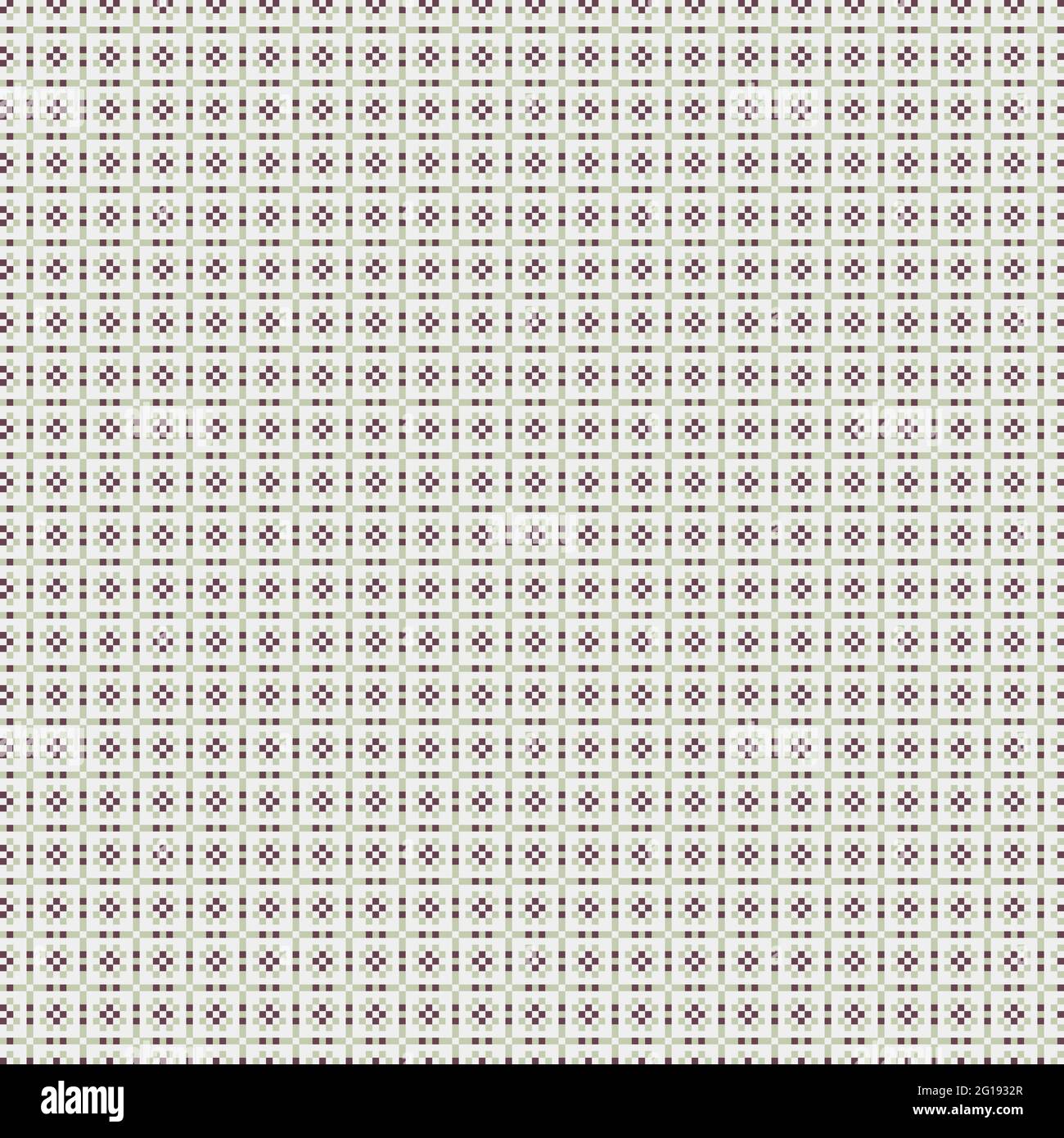 Abstract Cross-Pattern Dotted generative computational art illustration ...