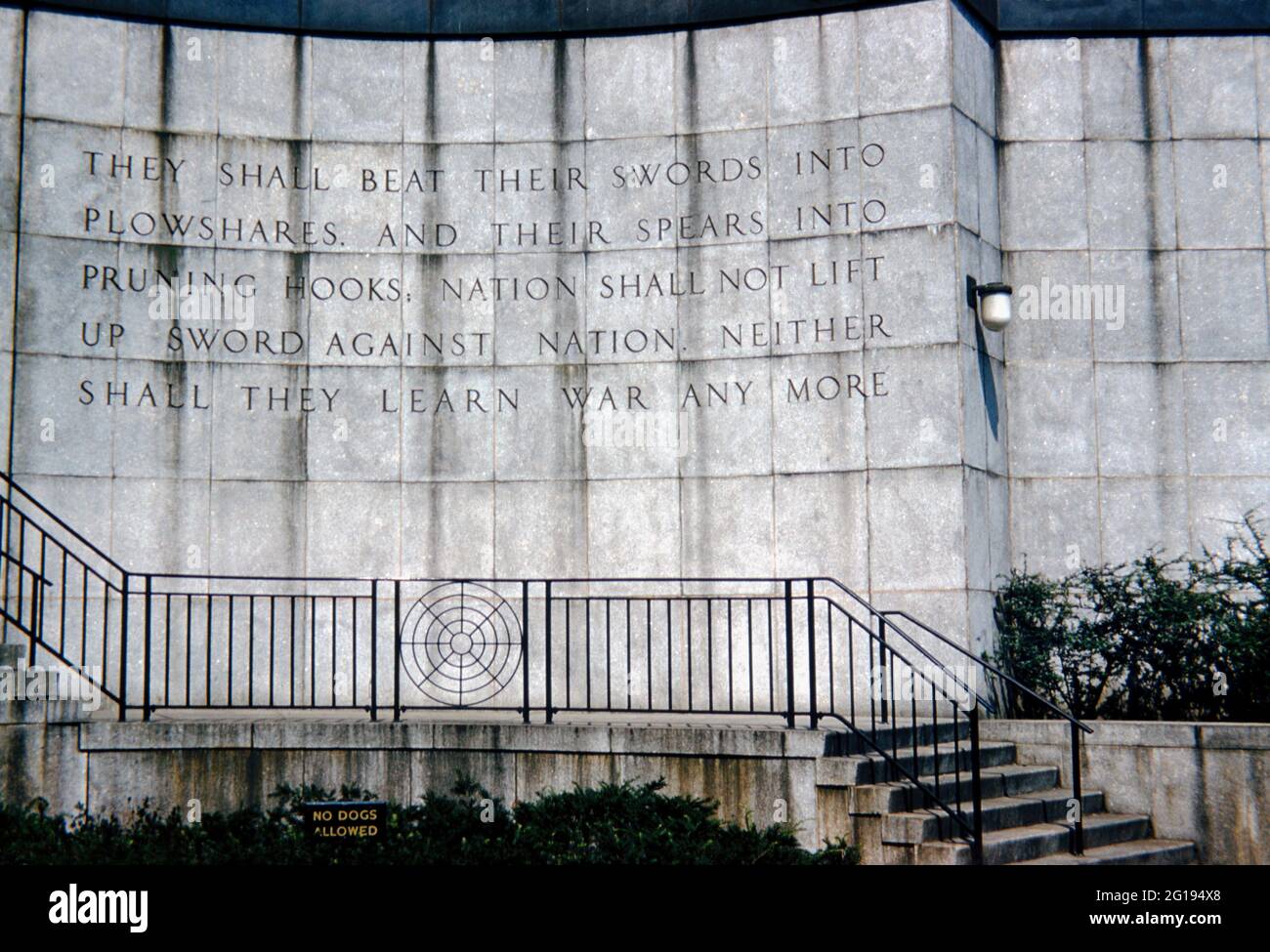 A 1958 View Of The Famous Biblical swords Into Plowshares ploughshares A 1958 view of the famous biblical swords into plowshares ploughshares