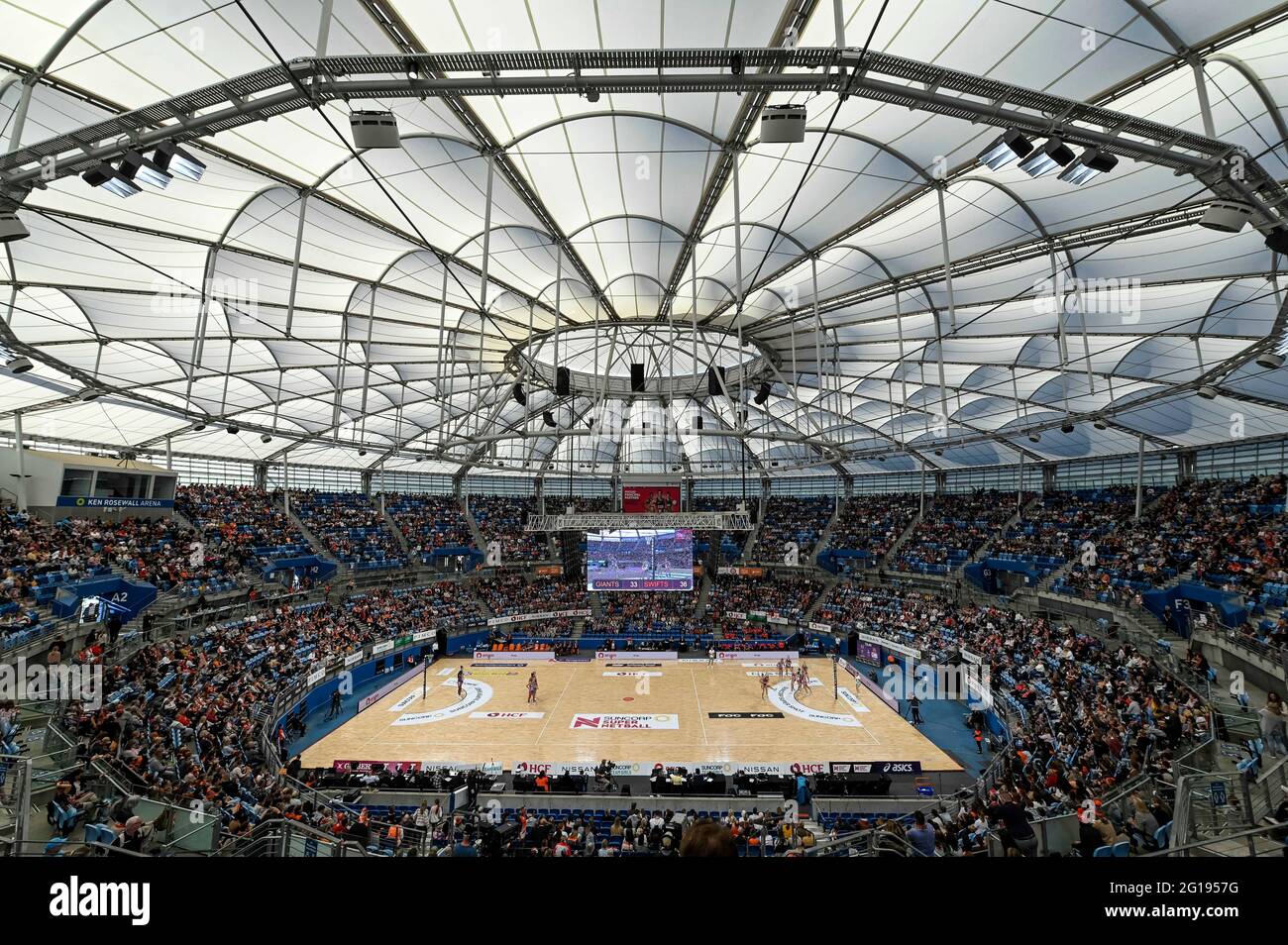 Sydney, Australia. 6th June 2021; Ken Rosewall Arena, Sydney, New South Wales, Australia