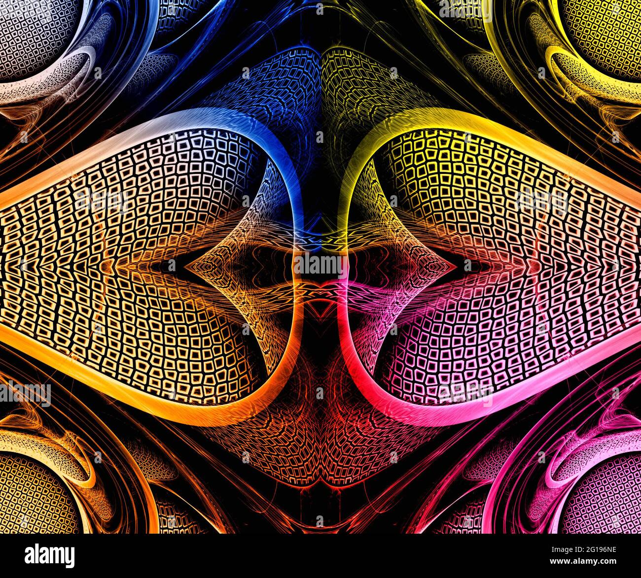 Computer generated fractal artwork for creative design and ...