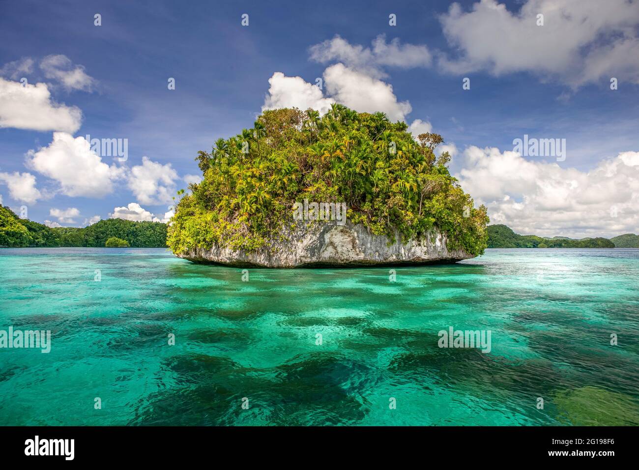 Islands of Palau, Micronesia, Palau Stock Photo