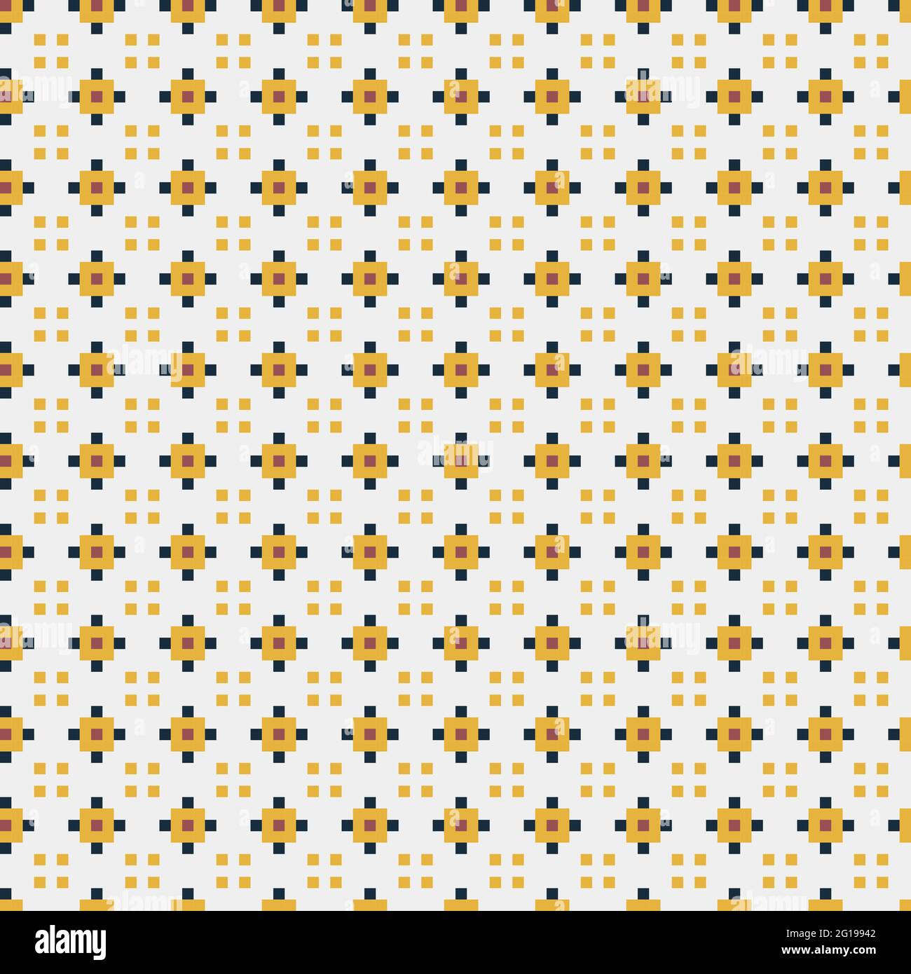 Abstract Cross-Pattern Dotted generative computational art illustration ...