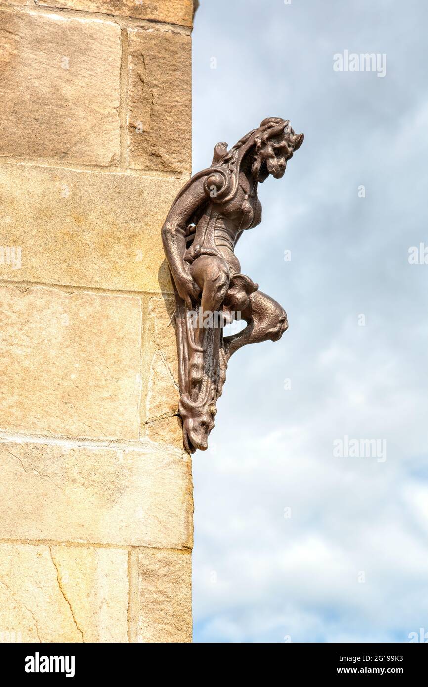 D & H Building, Albany - Broadway at State Street - south tower figure Stock Photo