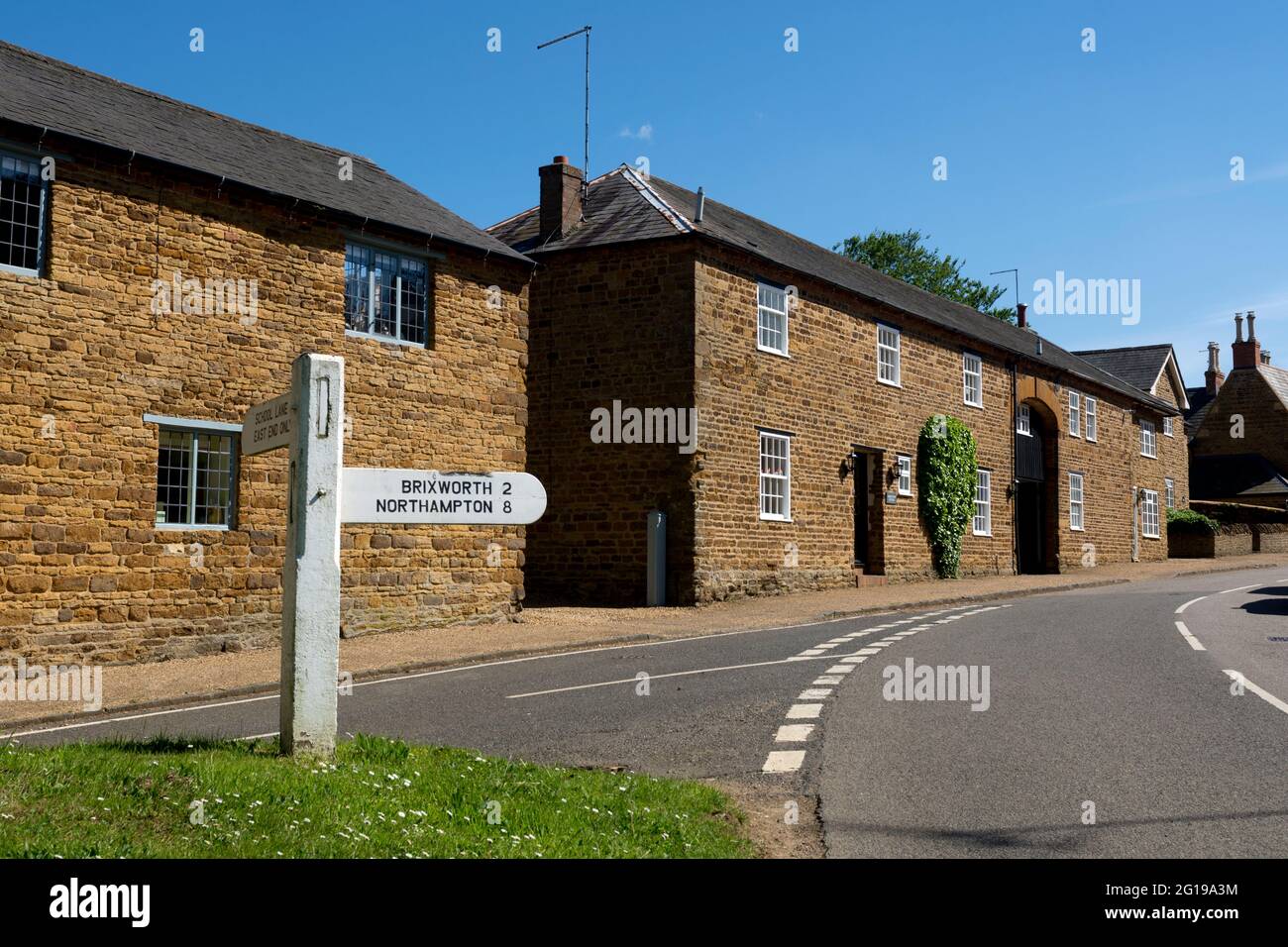 Scaldwell village, Northamptonshire, England, UK Stock Photo Alamy