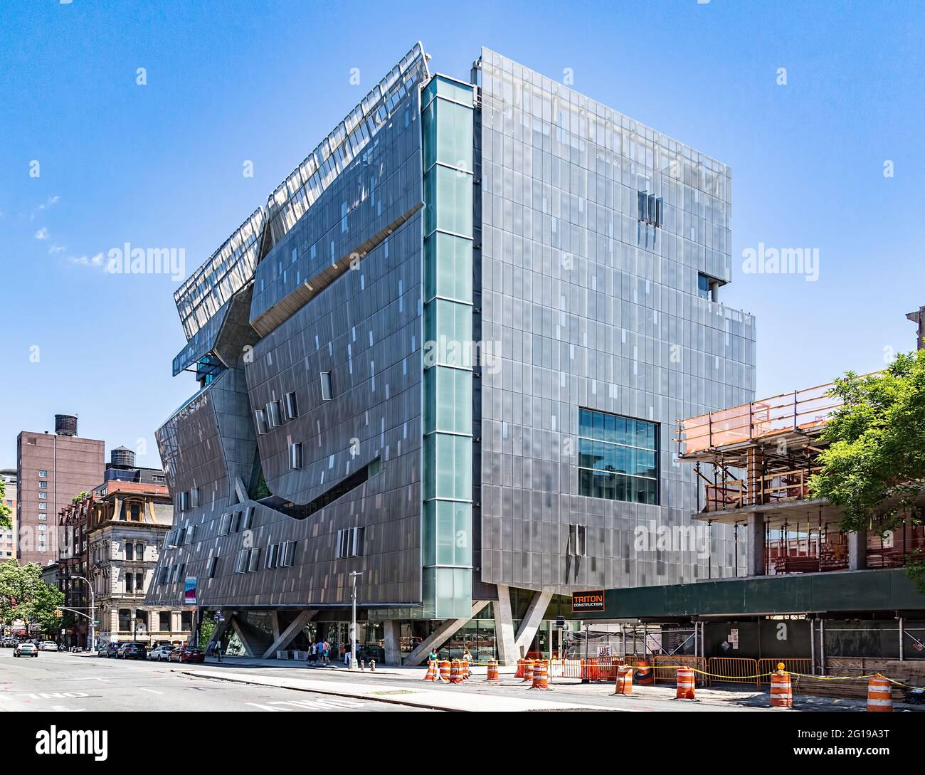Cooper Union 41 Cooper Square Stock Photo Alamy