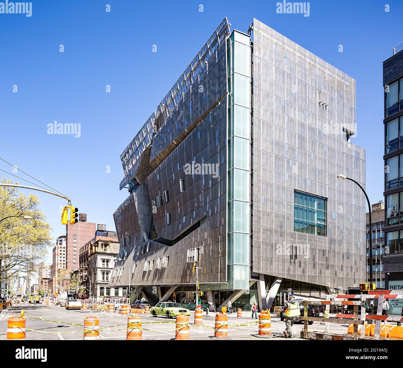 Cooper Union 41 Cooper Square Stock Photo Alamy