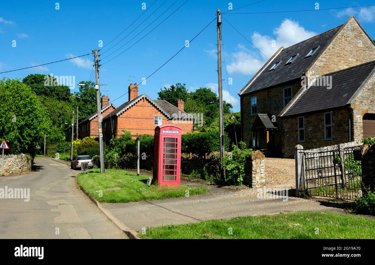 Draughton village, Northamptonshire, England, UK Stock Photo