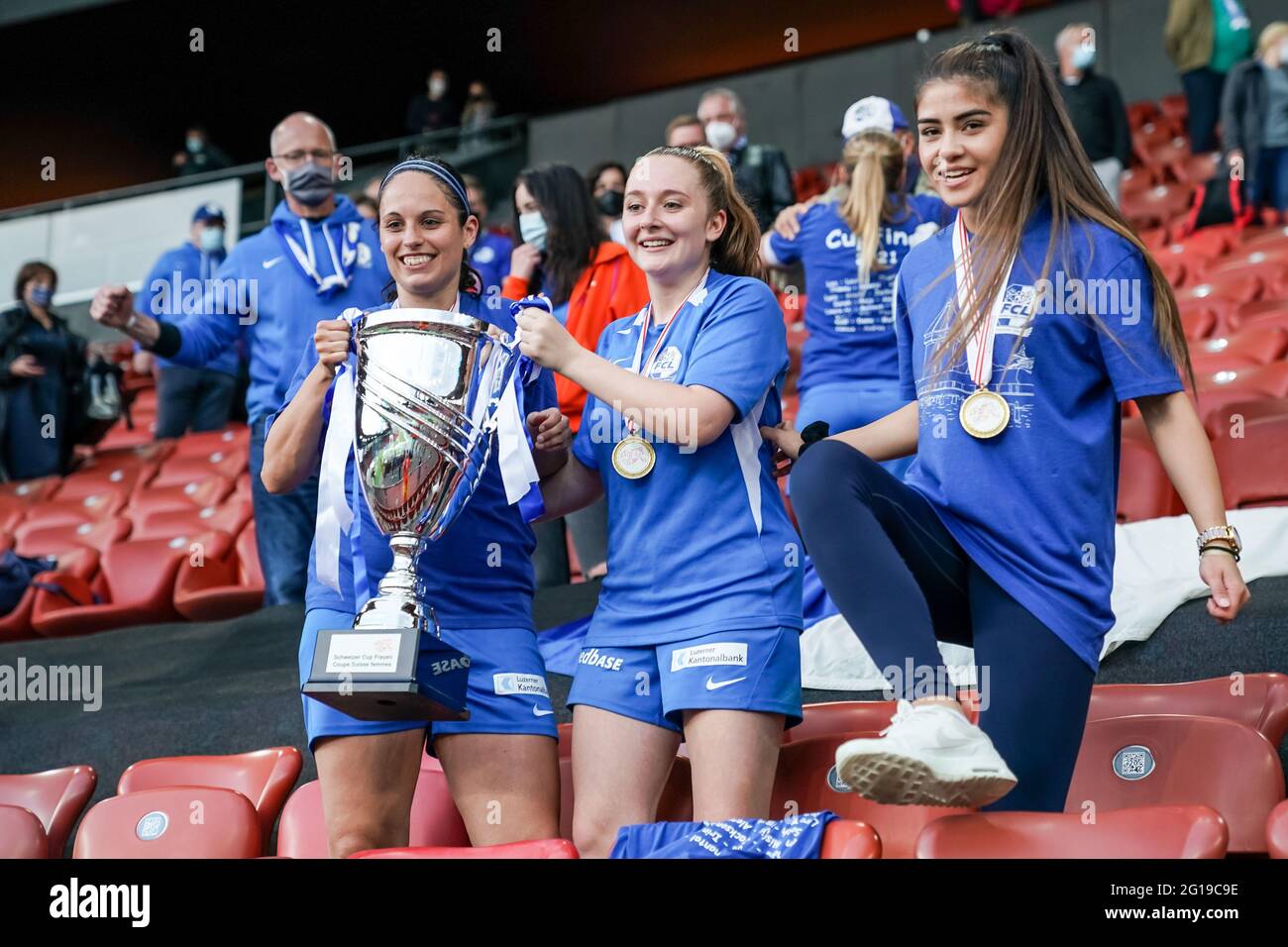 05.06.2021, Zurich, Letzigrund, AXA Women's Cup Final: FC Luzern - FC ...
