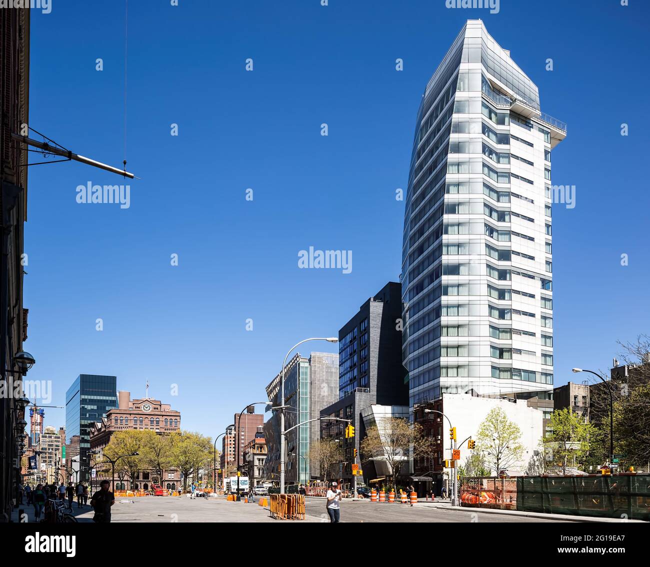 The standard east village stock photo alamy