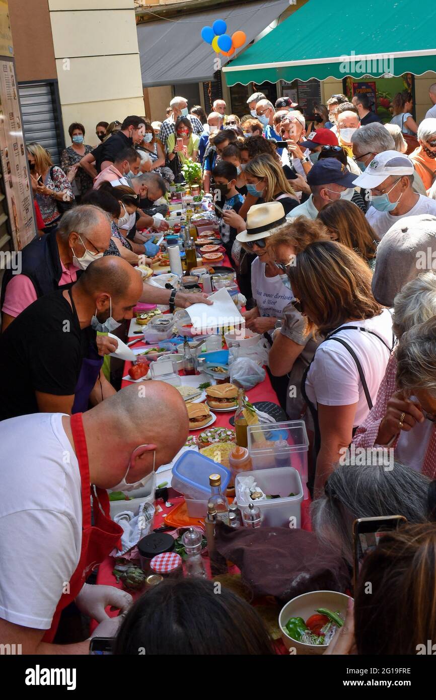 The Framboise Deschamps cook won the World Championship of Pan Bagnat