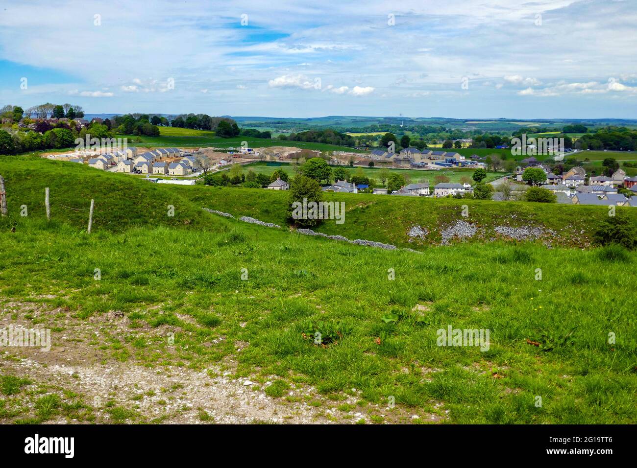 New build housing estate, Harpur Hill, Peak District, National Park
