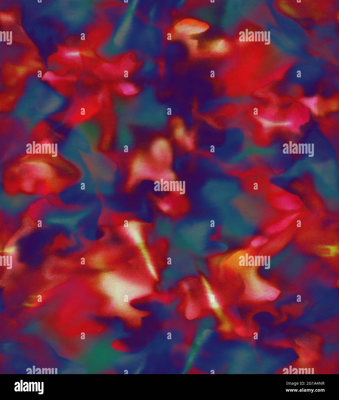 Seamless pattern with Abstract Motifs in Tie Dye Style Stock Photo - Alamy