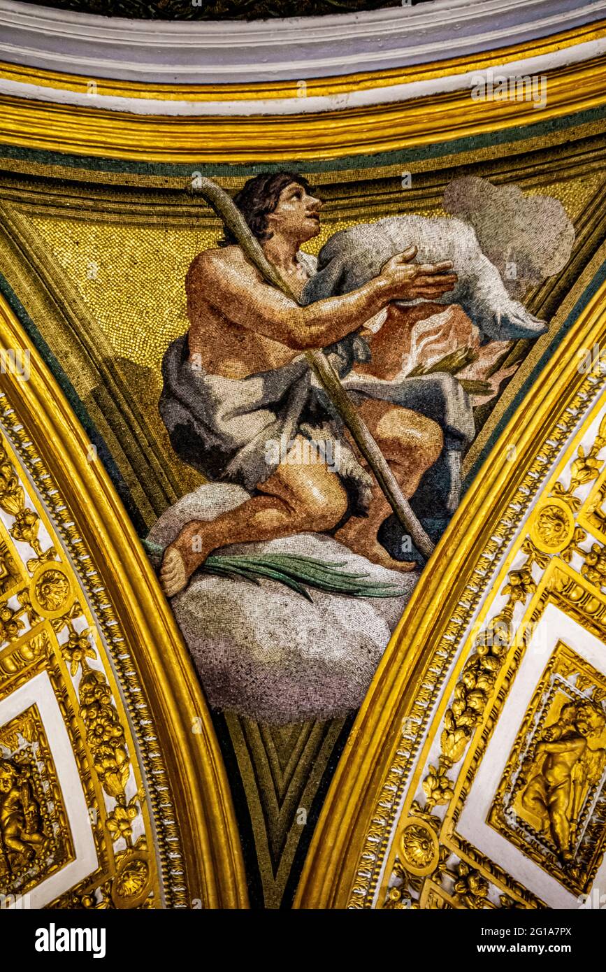 Mosaic in saint peters basilica hi-res stock photography and images - Alamy