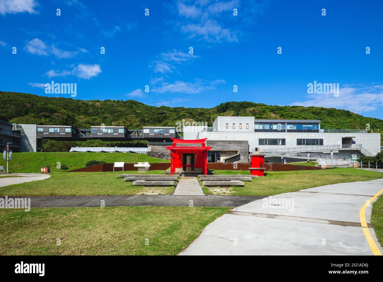 November 25, 2020: Chaojing Ocean center at the east side of the Badouzi peninsula in keelung city, taiwan. It is associated with the prestigious Nati Stock Photo