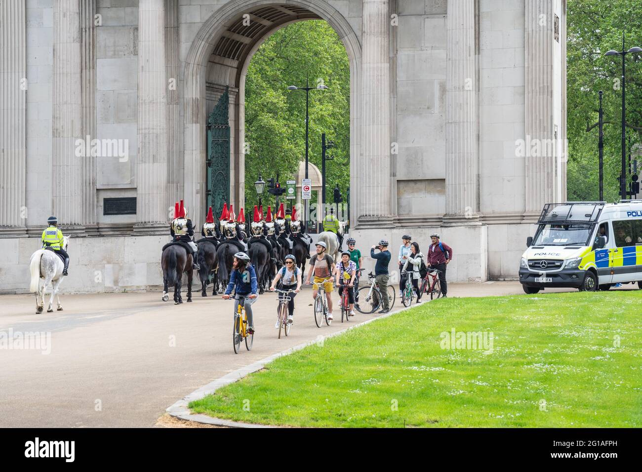 The Blues And Royals Royal Horse Guards And 1st Dragoons Is A Cavalry 