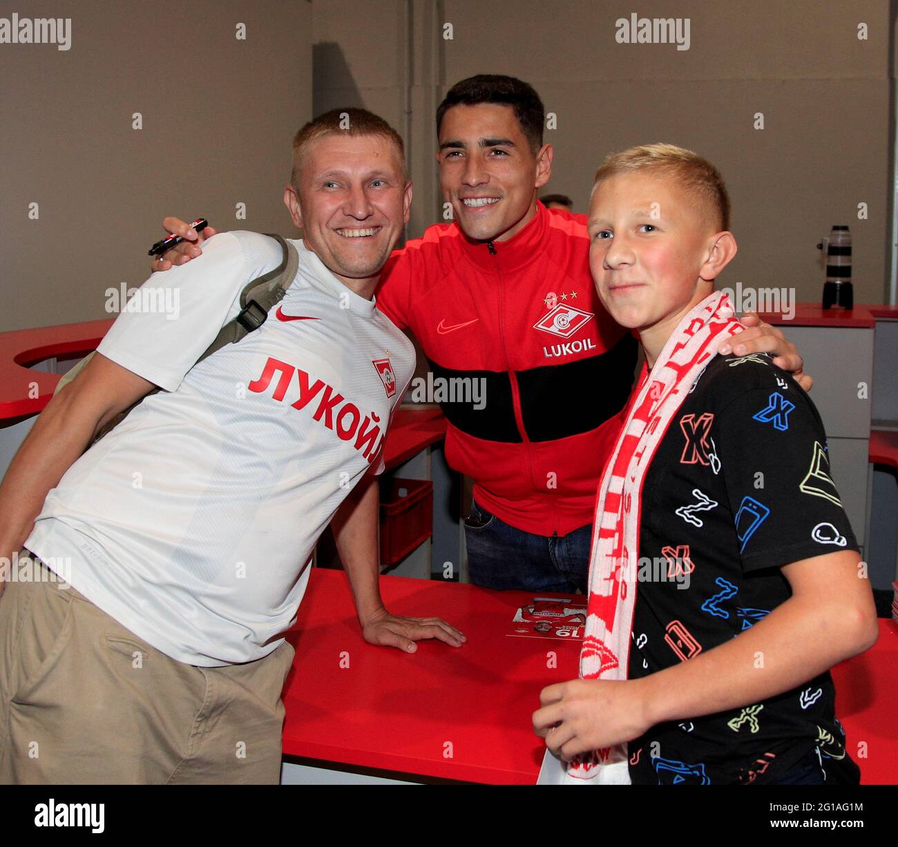 MOSCOW, RUSSIA - AUGUST 19, 2019: The 2019/20 Russian Football Premier  League. Round 6. Football match between Spartak (Moscow) vs CSKA (Moscow)  at Otkrytie Arena. Photo by Stupnikov Alexander/FC Spartak Stock Photo -  Alamy