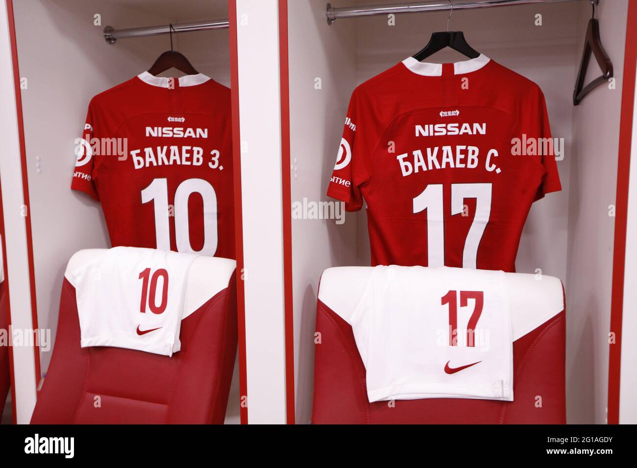 MOSCOW, RUSSIA - AUGUST 19, 2019: The 2019/20 Russian Football Premier  League. Round 6. Football match between Spartak (Moscow) vs CSKA (Moscow)  at Otkrytie Arena. Photo by Stupnikov Alexander/FC Spartak Stock Photo -  Alamy