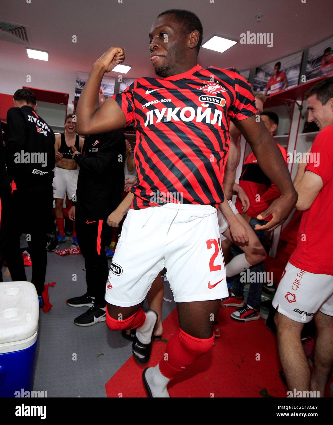 MOSCOW, RUSSIA - AUGUST 19, 2019: The 2019/20 Russian Football Premier  League. Round 6. Football match between Spartak (Moscow) vs CSKA (Moscow)  at Otkrytie Arena. Photo by Stupnikov Alexander/FC Spartak Stock Photo -  Alamy